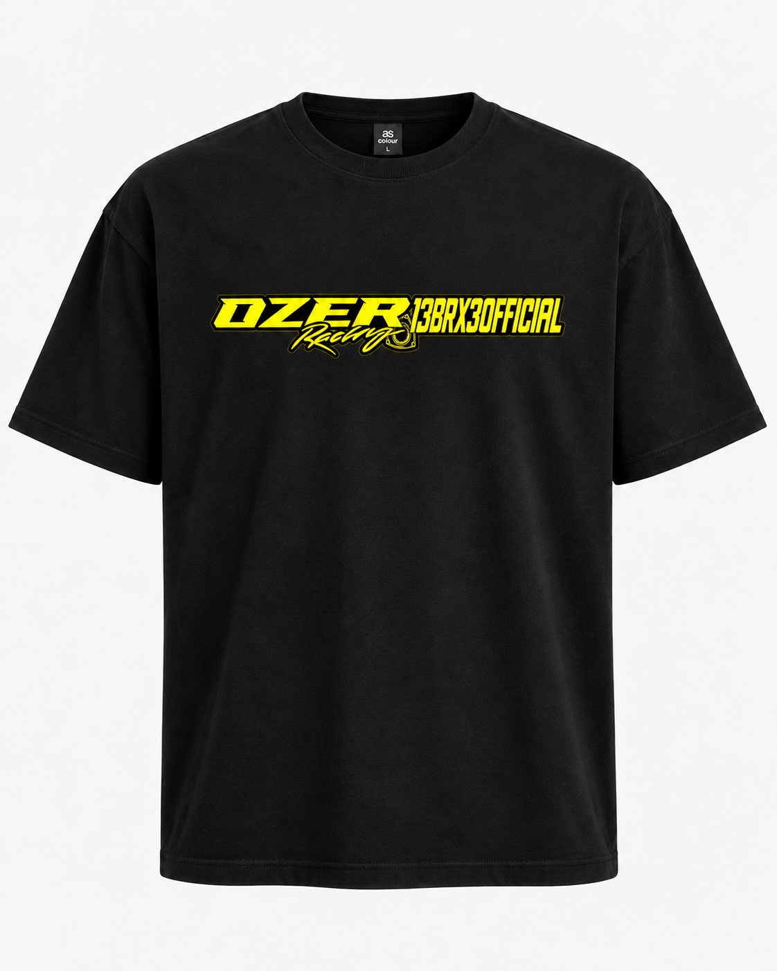 OZER Racing As Colour Block Tee front view